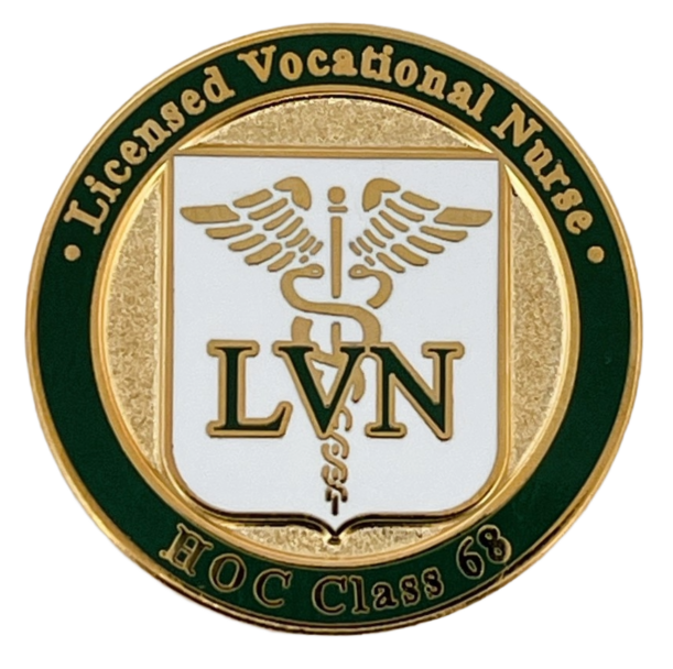 2022 HOC Class 68 Custom Nurse Pins 2022 HOC Class 68 Custom Nurse Pins