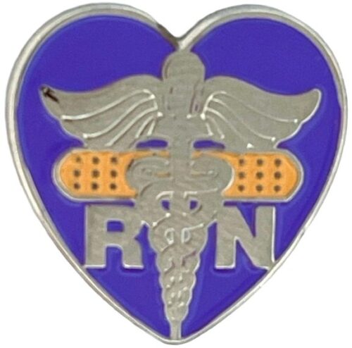 Nurse Pin Pricing - RN Heart Bandaid Custom Nurse Pins
