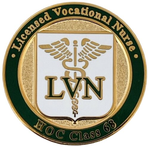 Past Nurse Pins - HOC Class 68 Nursing Pin