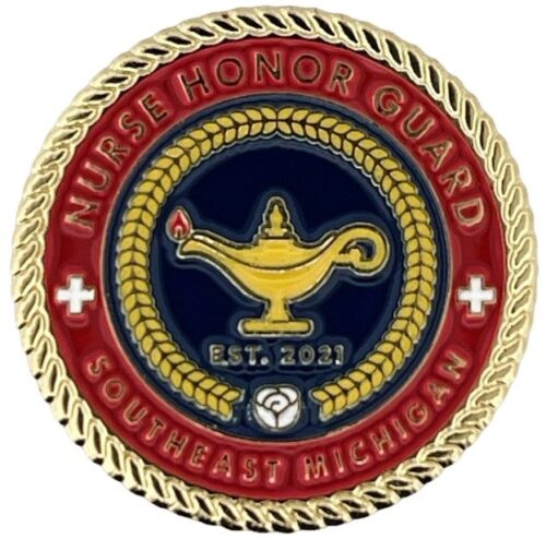 Past Nurse Pins - Nurse Honor Guard of SE Michigan Enamel Pin